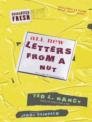 cover image of All New Letters from a Nut